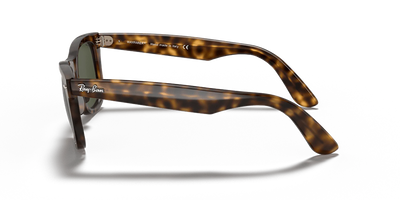 Ray-Ban Wayfarer Sunglasses RB4340 710 50 Ekartman Light Havana G-15 Green