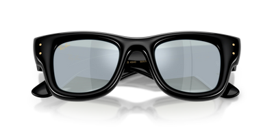 Ray-Ban Wayfarer Puffer A$AP ROCKY Özel Seri Güneş Gözlüğü RB4940 601/30 Black Green Mirror Silver Plan 47 - Görsel 3
