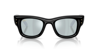 Ray-Ban Wayfarer Puffer A$AP ROCKY Özel Seri Güneş Gözlüğü RB4940 601/30 Black Green Mirror Silver Plan 47 - Görsel 2