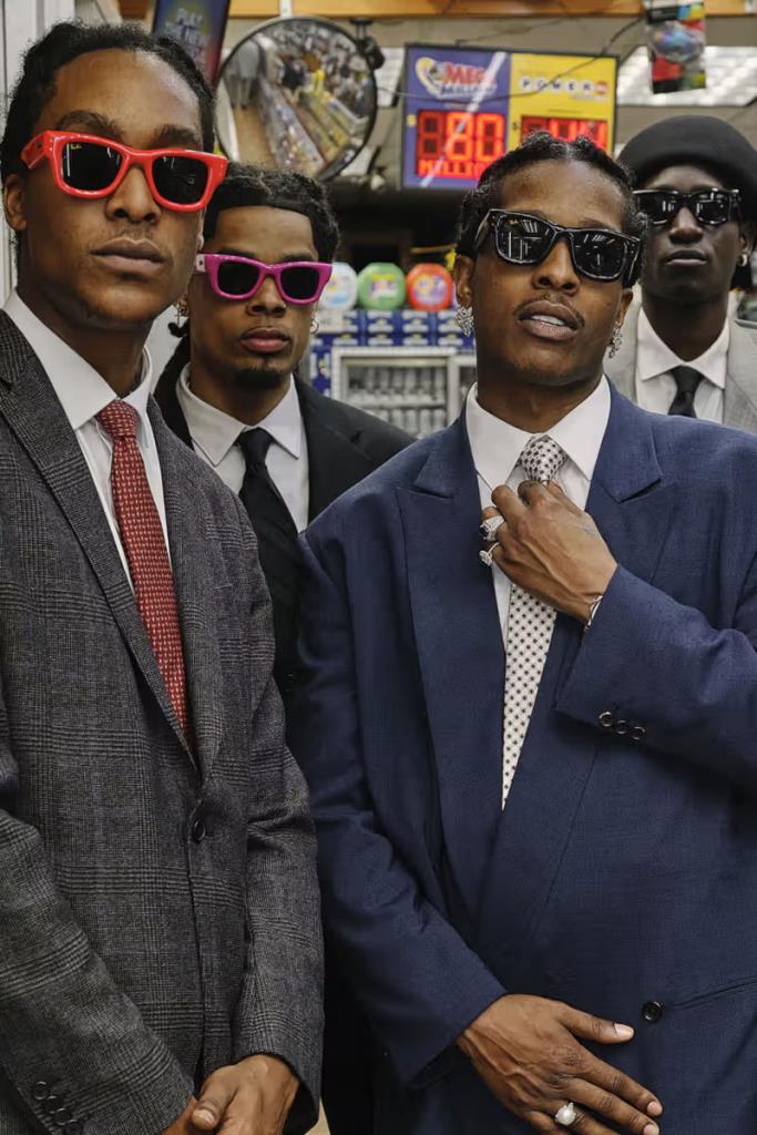Ray-Ban Wayfarer Puffer A$AP ROCKY Özel Seri Güneş Gözlüğü RB4940 601/87 Black Ultra Black 47 Ekartman - Görsel 13