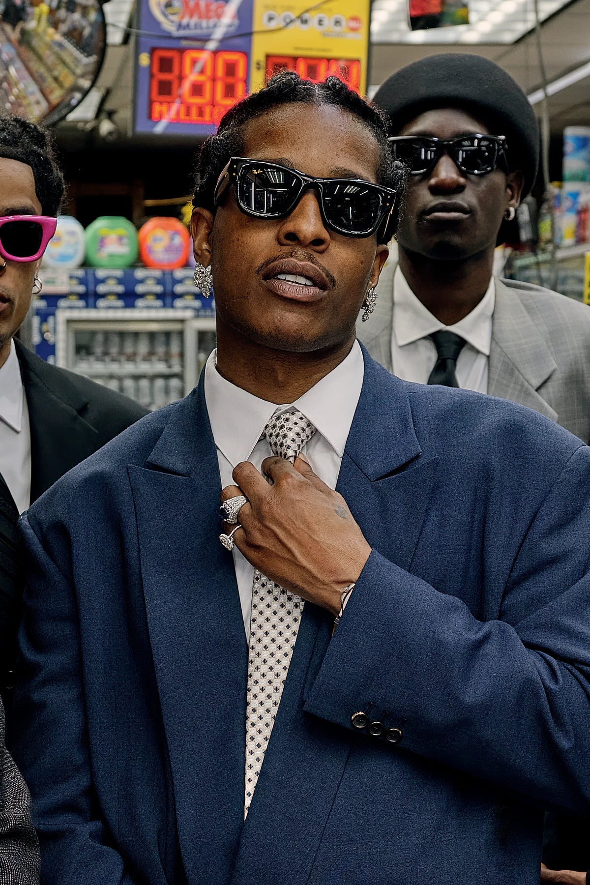 Ray-Ban Wayfarer Puffer A$AP ROCKY Özel Seri Güneş Gözlüğü RB4940 601/87 Black Ultra Black 50 Ekartman - Görsel 10