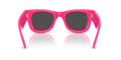 Ray-Ban Wayfarer Puffer A$AP ROCKY Özel Seri Güneş Gözlüğü RB4940 683287 Fucsia Ultra Black 47 Ekartman