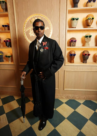 Ray-Ban Wayfarer Puffer A$AP ROCKY Özel Seri Güneş Gözlüğü RB4940 683287 Fucsia Ultra Black 47 Ekartman