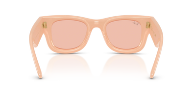 Ray-Ban Wayfarer Puffer A$AP ROCKY Özel Seri Güneş Gözlüğü RB4940 687584 Solid Nude Dark Pink 47 Ekartman