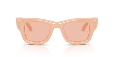 Ray-Ban Wayfarer Puffer A$AP ROCKY Özel Seri Güneş Gözlüğü RB4940 687584 Solid Nude Dark Pink 47 Ekartman