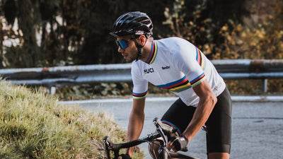 Santini UCI WORLD Erkek Askılı Bisiklet Taytı RE1075GITWORLD - Görsel 4