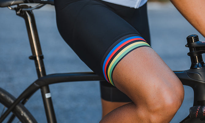 Santini UCI WORLD Erkek Askılı Bisiklet Taytı RE1075GITWORLD - Görsel 5