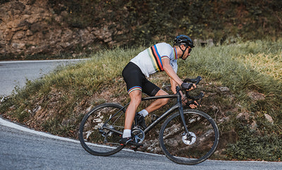Santini UCI WORLD Erkek Askılı Bisiklet Taytı RE1075GITWORLD - Görsel 6