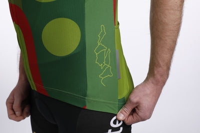 Santini 20ᵗʰ Anniversary Dragon Ride Bisiklet Forması GF94075C24DRA - Görsel 5
