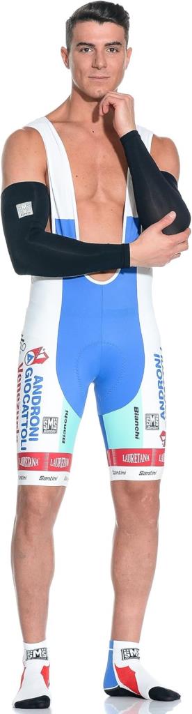 Santini Cool Arm Coolers Manches d'été Noir XL-XXL