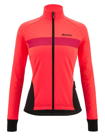Santini CORAL BENGAL Kadın Kışlık Bisiklet Ceketi 3W51775CORALBENG - Görsel 4