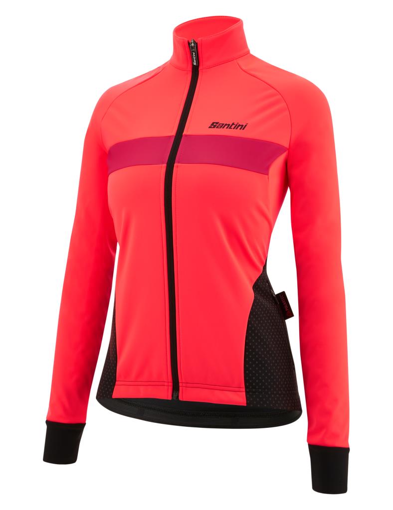 Santini CORAL BENGAL Kadın Kışlık Bisiklet Ceketi 3W51775CORALBENG - Görsel 5