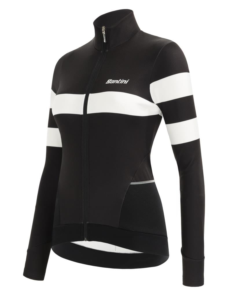 Santini Coral Bengal Kadın Termal Kışlık Bisiklet Forması 2W216175CORALBENG - Görsel 8
