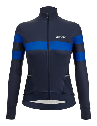 Santini Coral Bengal Kadın Termal Kışlık Bisiklet Forması 3W216175CORALBENG