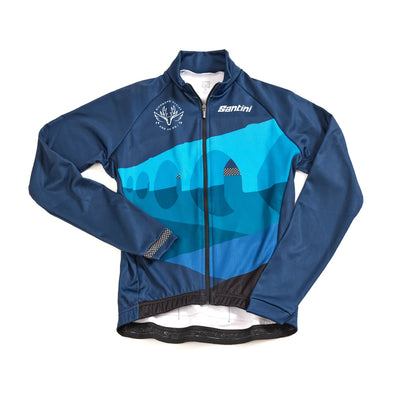 Santini Deep Winter Termal Erkek Kışlık Bisiklet Forması Richmond Cycles 9C216075DEEP - Görsel 3