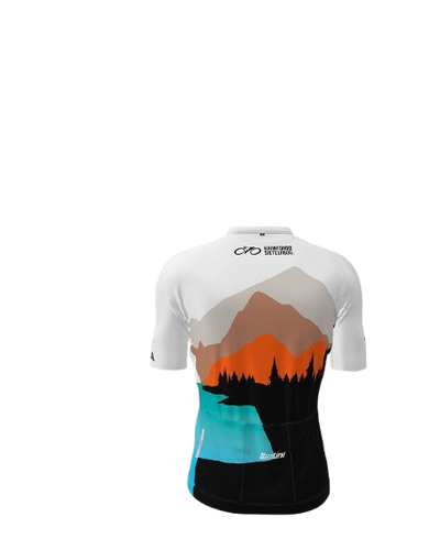 Santini GranFondo Siete Lagos Kısa Kollu Erkek Forma GF94875C7LAGO