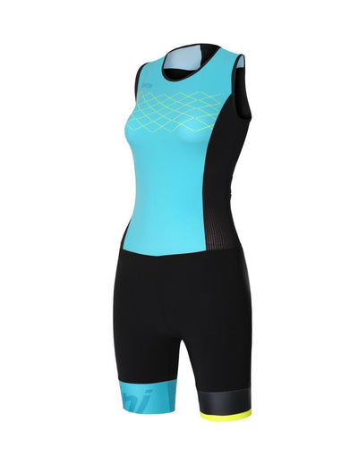 Santini GTR REDUX S9 Lady Body Triathlon Kadın Kolsuz Trisuit S9771GTRREDUX - Görsel 3