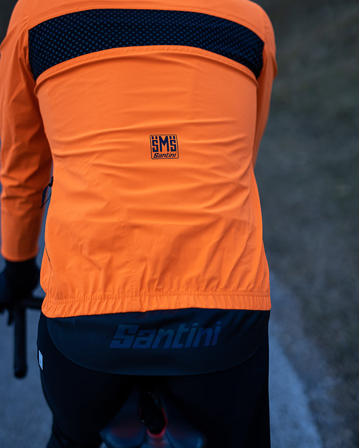 Santini GUARD MERCURIO TERMOWELDED Yağmurluk ve Rüzgarlık Bisiklet Ceketi 1W50775GUARDMERC - Görsel 7