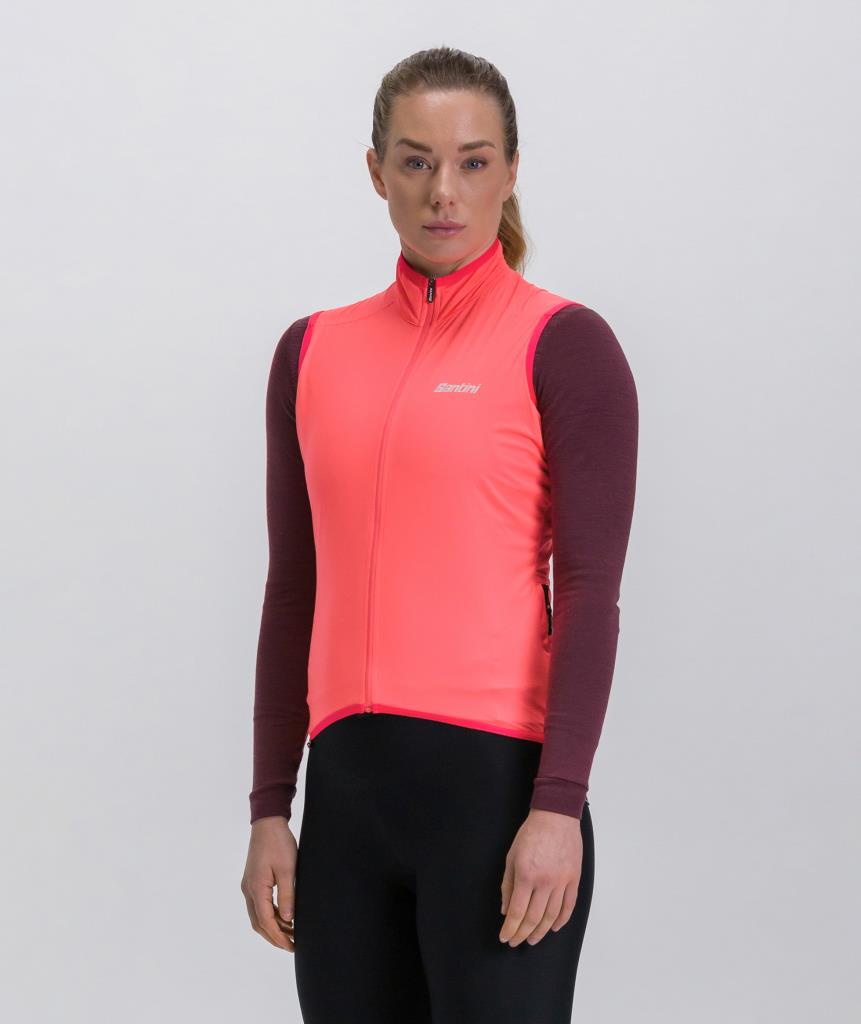 Santini Guard Nimbus Veste Pluie Coupe-Vent Sans Manches Femme SP55275GUARDNIMB