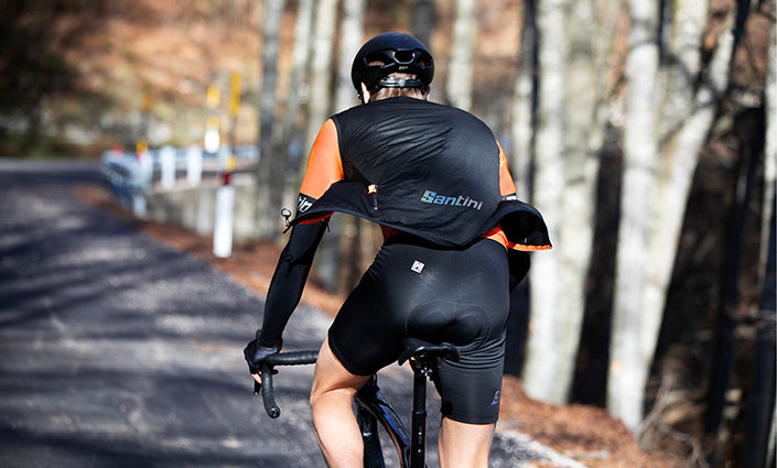 Santini GUARD NIMBUS Su Geçirmez Rüzgarlık Yağmurluk Yelek 1W55175GUARDNIMB