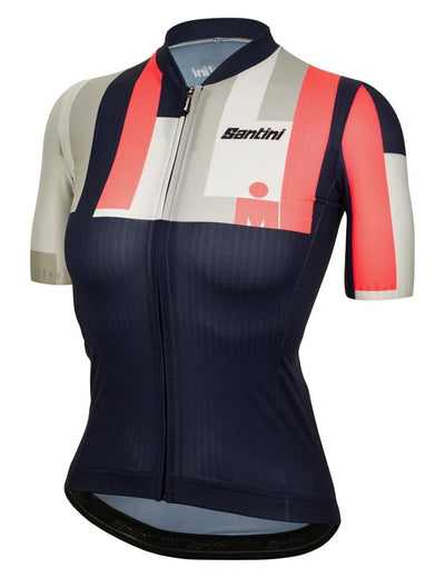 Santini Ironman AAHONOUI Kadın Bisiklet Forması 2I940L75CESLKAAHO - Görsel 2
