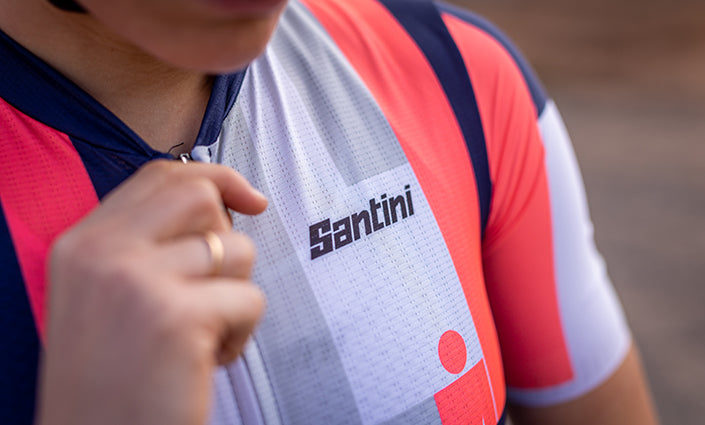Santini Ironman AAHONOUI Kadın Bisiklet Forması 2I940L75CESLKAAHO - Görsel 8