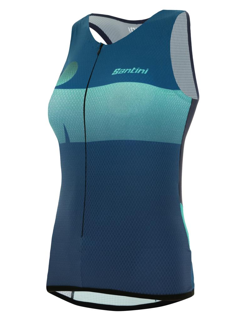 Santini Ironman Audax Design Tritop For Lady Kadın Triathlon Atlet 9I6500AUDAX - Görsel 2