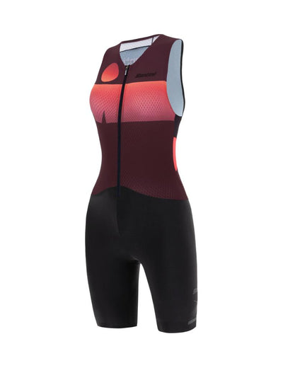 Santini Ironman Audax Kadın Kolsuz Trisuit 9I771IMGAUDAX - Görsel 2