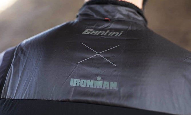 Santini Ironman VIS Wind Vest Erkek Rüzgarlık Yelek 9I54575VISGENI - Görsel 9