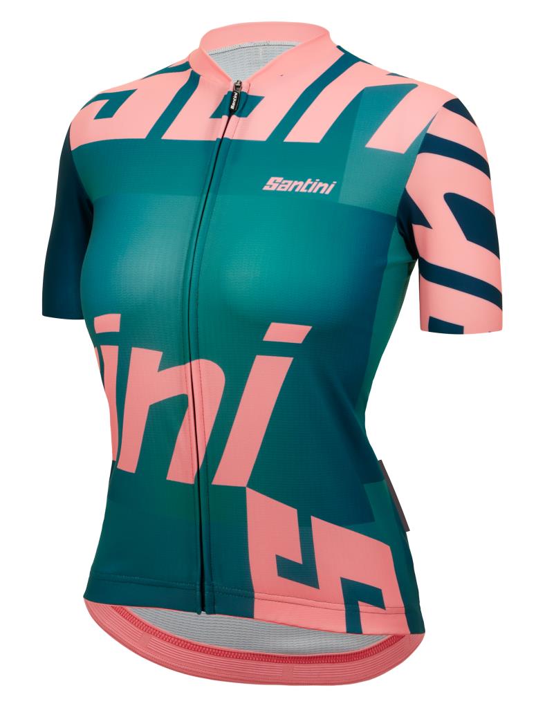 Santini KARMA LOGO Kadın Bisiklet Forması 3S940L75CKARMALOGO - Görsel 2