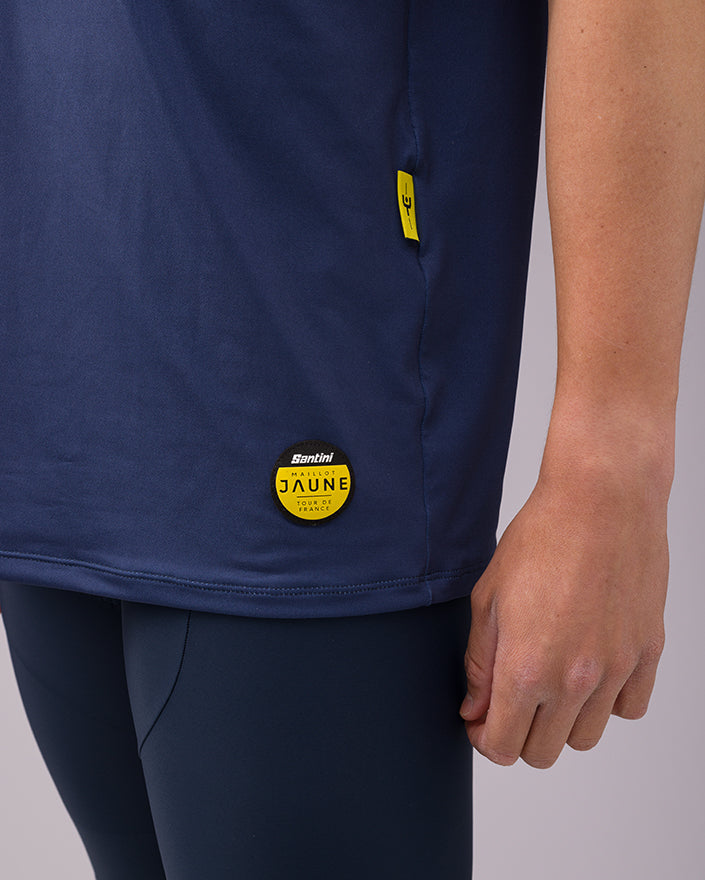 Santini LE MAILLOT JAUNE Teknik Antrenman Tişörtü MJ499GLLALLEZ