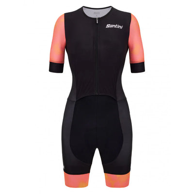 Santini LEAF Triathlon Kadın Trisuit 9C774LIMGLEAF