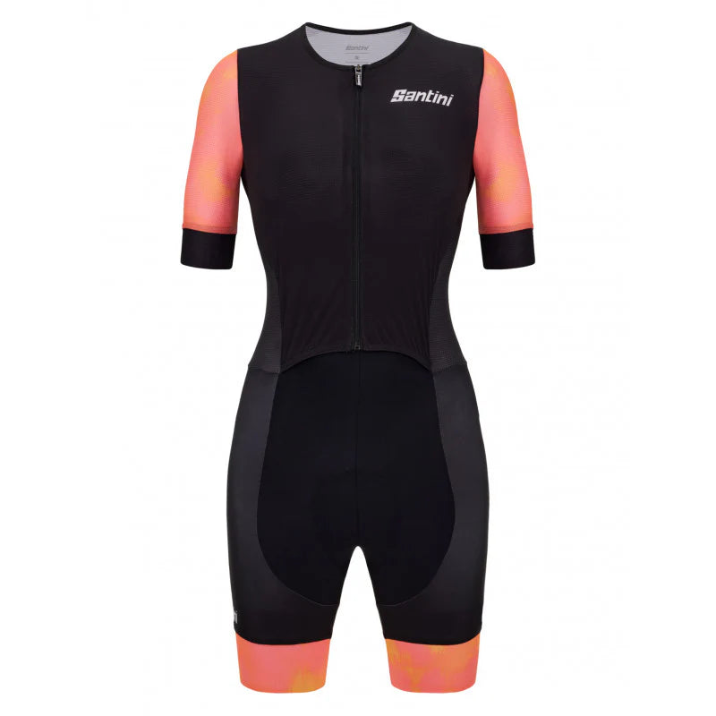 Santini LEAF Triathlon Kadın Trisuit 9C774LIMGLEAF