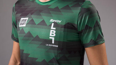 Santini LIEGE BASTOGNE Tech Tişört RE499GLL22LBL1892