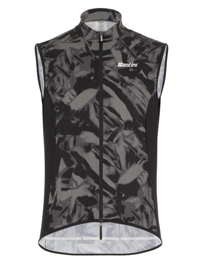 Santini Nebula Gravel Wind Vest Erkek Rüzgarlık Yelek 0M54275NEBULGRAV - Görsel 4