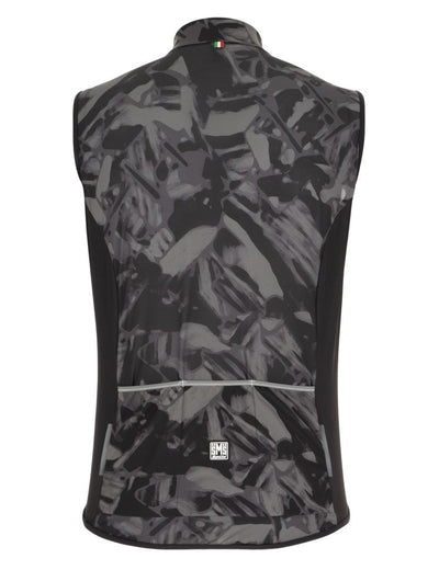 Santini Nebula Gravel Wind Vest Erkek Rüzgarlık Yelek 0M54275NEBULGRAV - Görsel 6