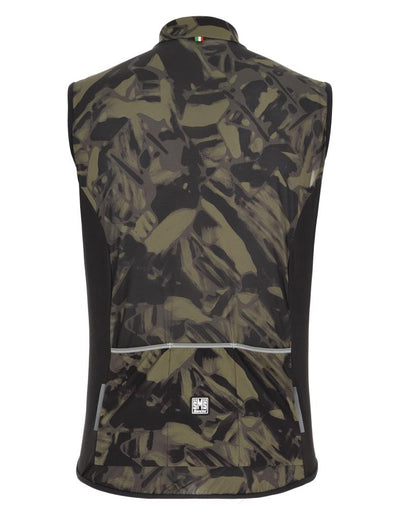 Santini Nebula Gravel Wind Vest Erkek Rüzgarlık Yelek 0M54275NEBULGRAV - Görsel 3