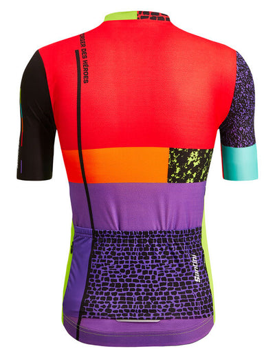 Santini Paris Roubaix Forger Des Heroes Men's Cycling Jersey RE94075C22PRFDH