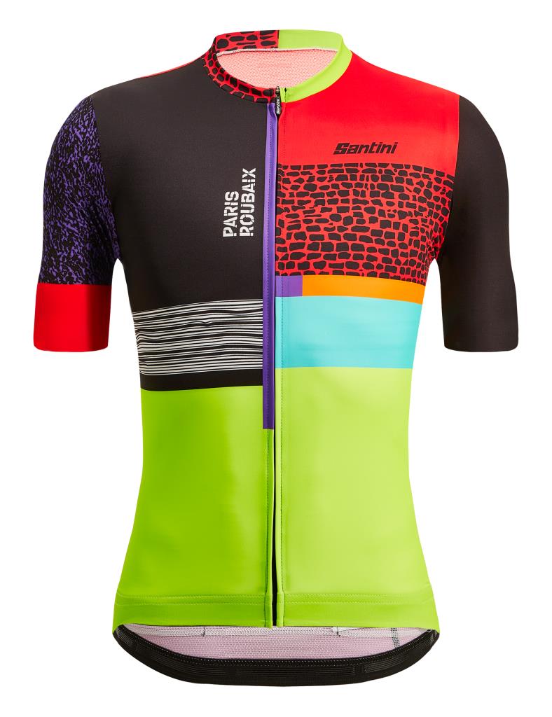 Santini PARIS ROUBAIX FORGER DES HEROES Women's Cycling Jersey RE94075C22PRFDH