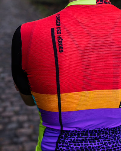 Santini PARIS ROUBAIX FORGER DES HEROES Kadın Bisiklet Forması RE94075C22PRFDH