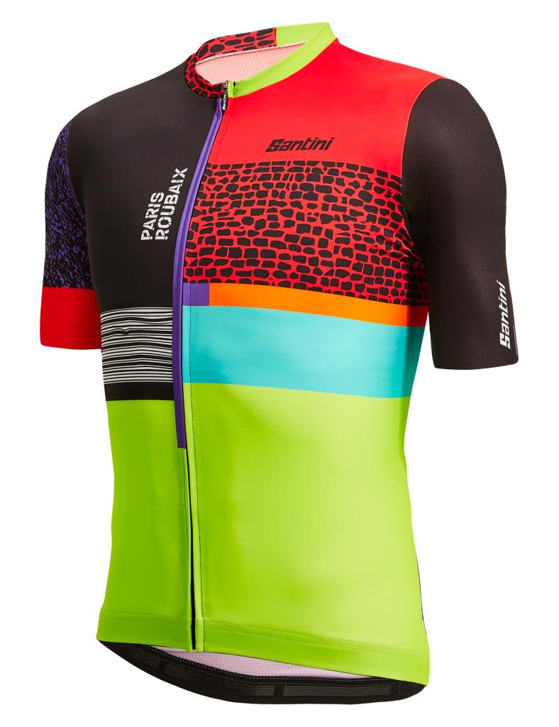 Santini PARIS ROUBAIX FORGER DES HEROES Women's Cycling Jersey RE94075C22PRFDH