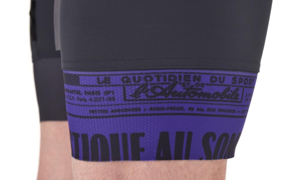 Santini PUY DE DOME Tour De France Özel Seri Unisex Askılı Bisiklet Taytı RE1075FBPDD3TDF - Görsel 4