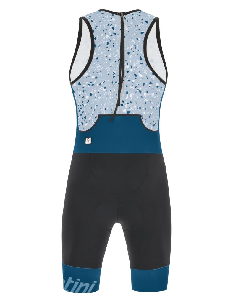 Santini SLEEK PIETRA Kolsuz Erkek Trisuit 1T778STGSLEEKPIET - Görsel 6