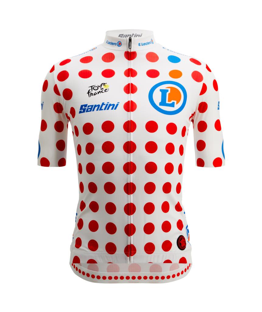 Maillot Cycliste Homme Santini Tour De France Meilleur Grimpeur TF94075R22TDFKOM