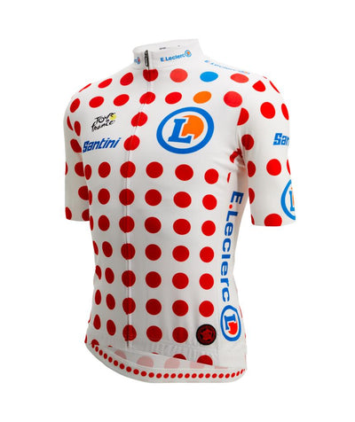 Santini Tour De France Best Climber Erkek Bisiklet Forması TF94075R22TDFKOM