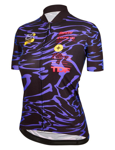 Santini Tour De France PLANCHE DES BELLES FILLES Maillot de cyclisme femme RE940L75FILLETDFF