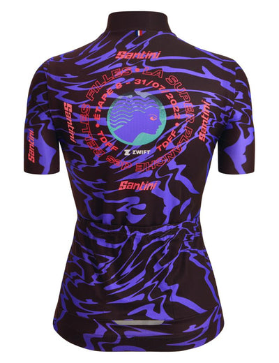 Santini Tour De France PLANCHE DES BELLES FILLES Maillot de cyclisme femme RE940L75FILLETDFF
