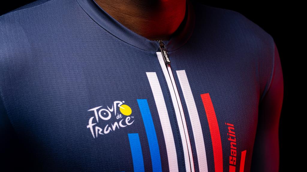 Maillot de Cyclisme Homme Santini Tour De France Trionfo RE94075CTRION2TDF