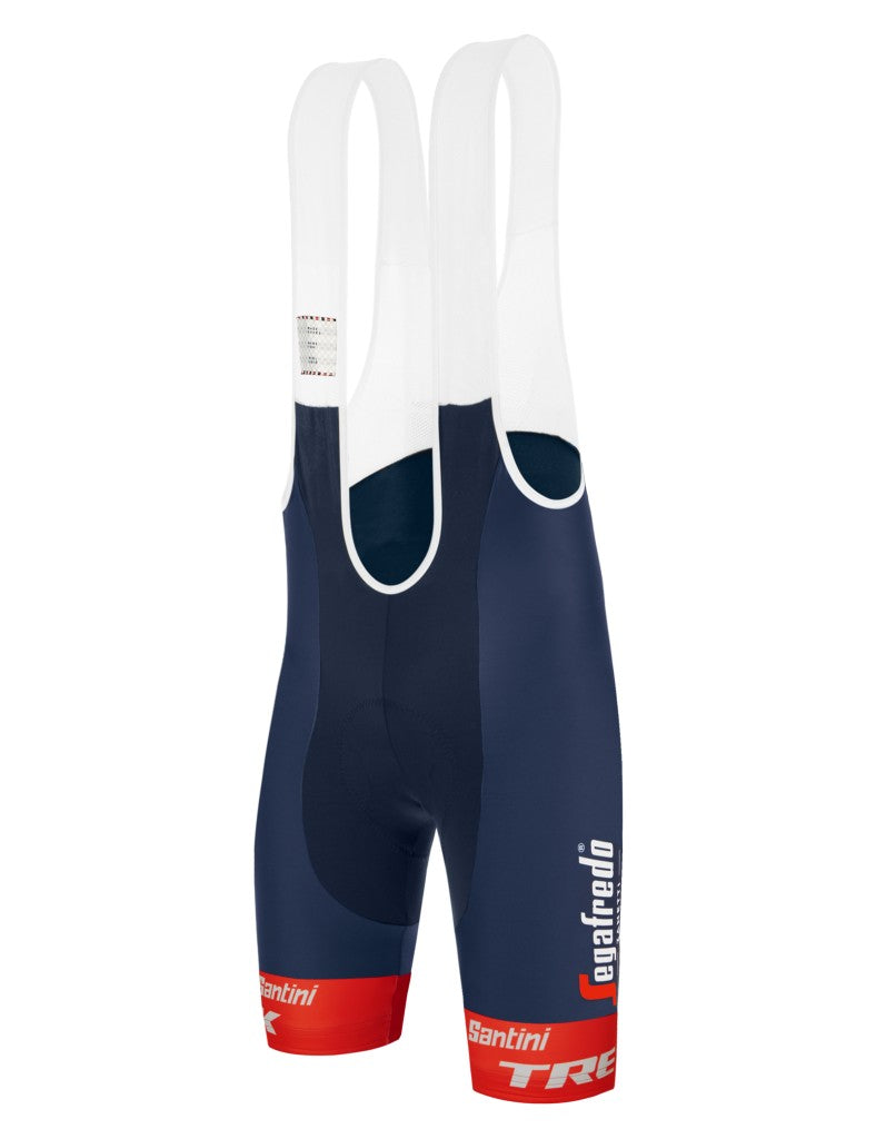 Santini Trek Segafredo Erkek Askılı Takım Bisiklet Taytı RE1071MAX22TS - Görsel 5