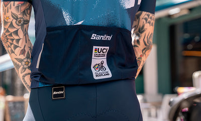 Santini UCI Cycling World Championships Grid Kadın Bisiklet Forması RE94075CCITY3WCG